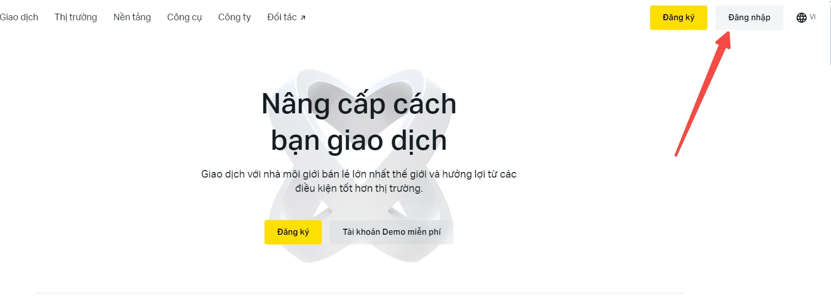 Khu vực Cá nhân Exness 4