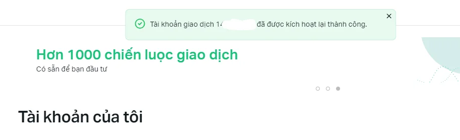 Cách xóa tài khoản Exness 5