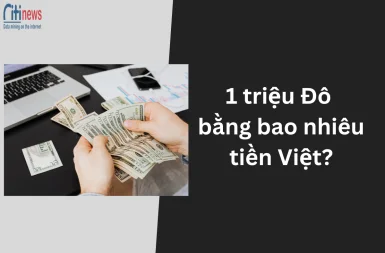 [Tỷ giá mới nhất] 1 triệu Đô bằng bao nhiêu tiền Việt?