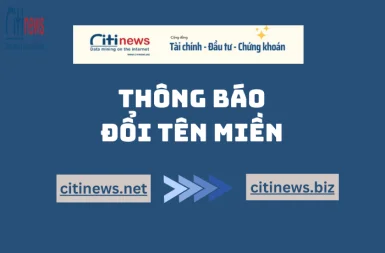 Thông Báo Đổi Tên Miền Citinews.net, Citinews.org sang Citinews.biz