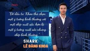 Tiểu sử Shark Khoa - Vị CÁ MẬP trẻ tuổi nhất của Shark Tank Việt Nam