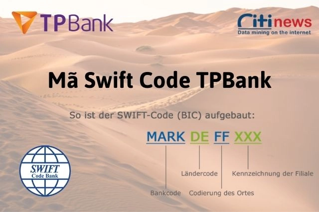 Mã Swift Code ngân hàng TPBank