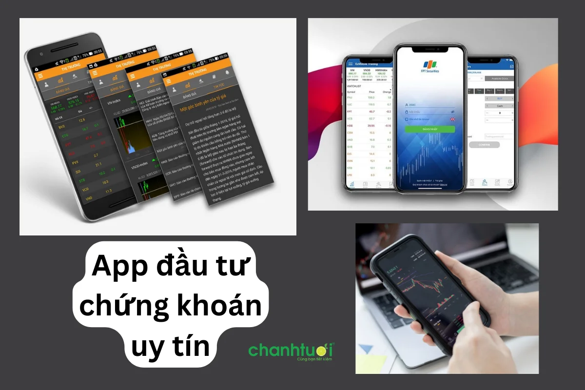 Top 10 App đầu tư chứng khoán uy tín nhất thị trường 2024