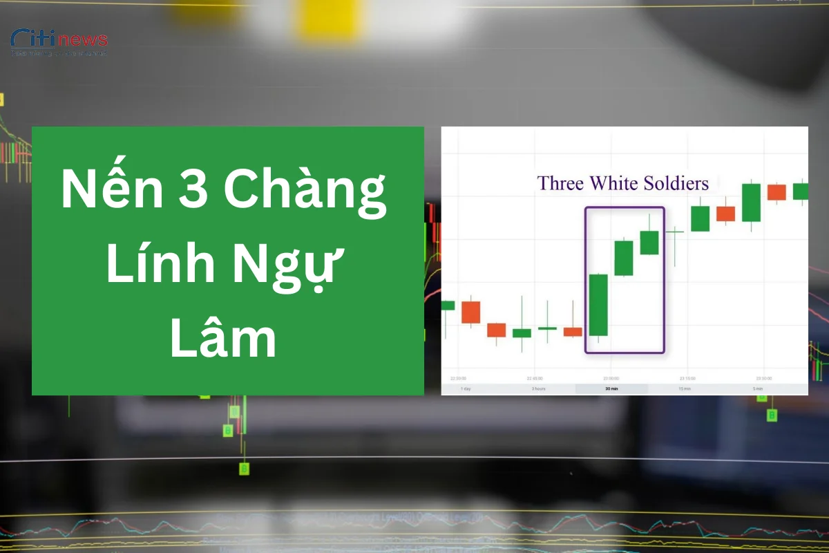 Mô hình nến 3 Chàng Lính Ngự Lâm (Three White Soldiers) là gì?