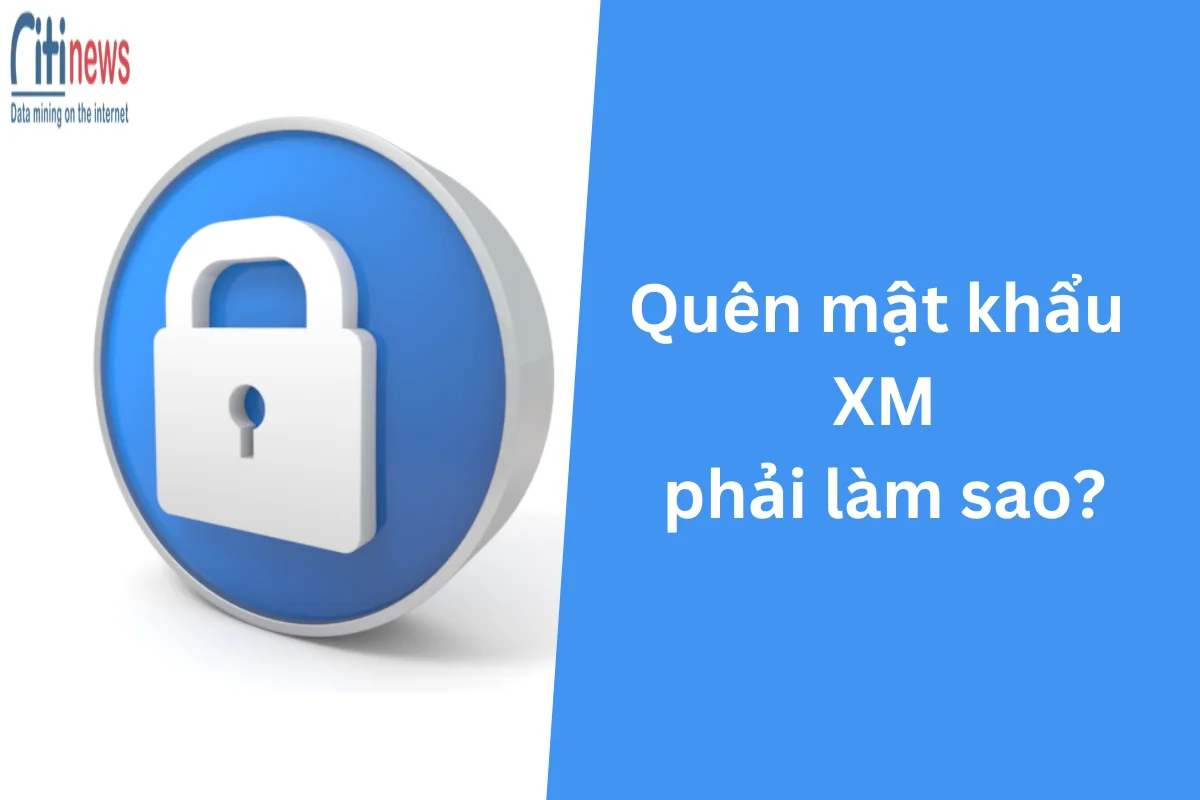 Quên mật khẩu XM phải làm sao? Các bước cấp lại mật khẩu XM