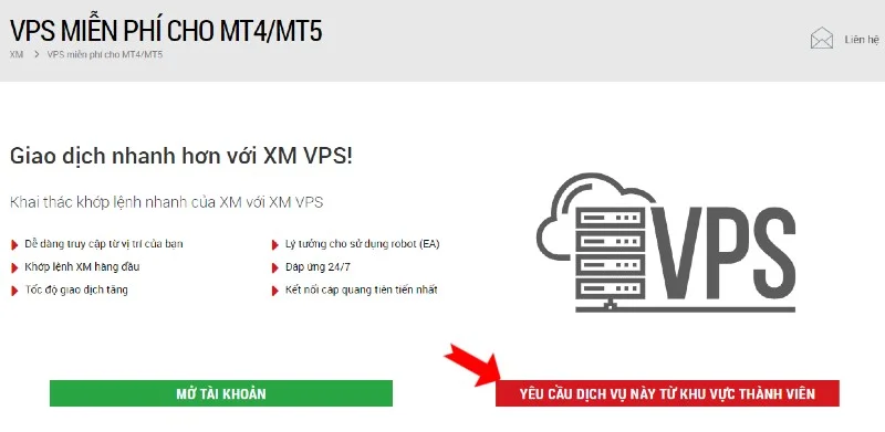 VPS XM miễn phí 1